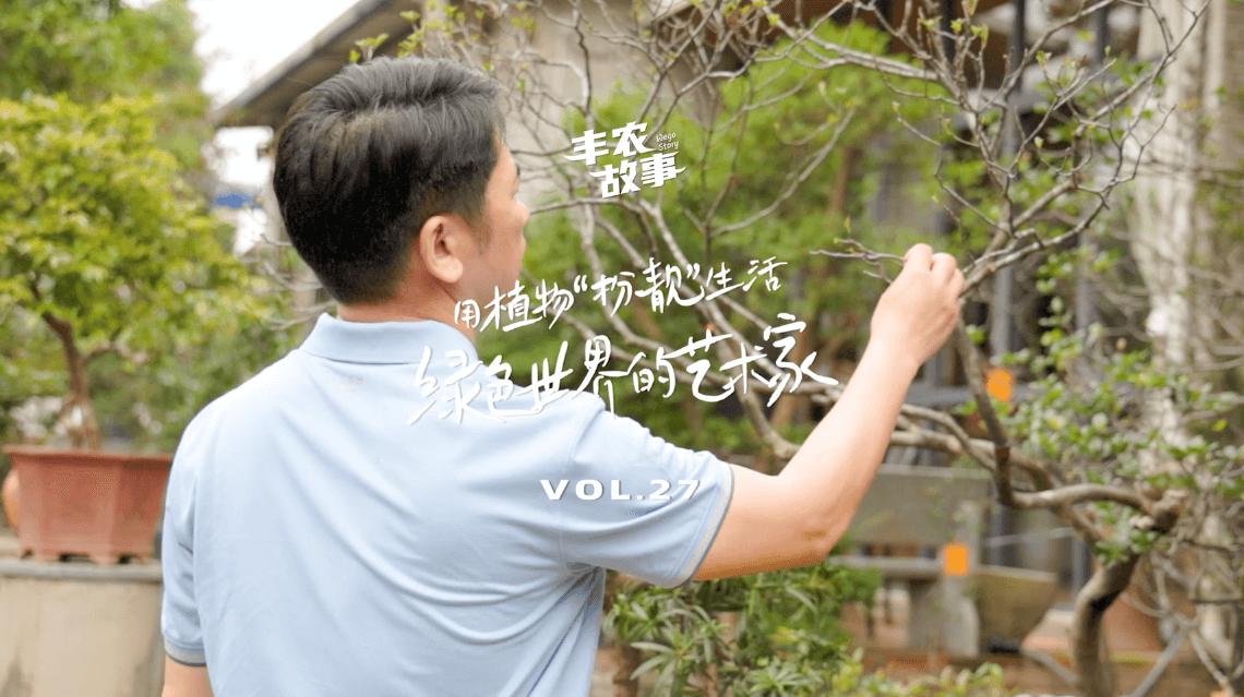 17年，他用一草一木去点亮了一个个家。